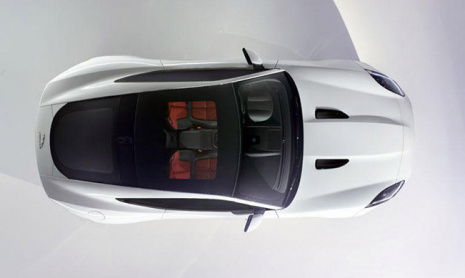 Первый тизер 2014 Jaguar F-Type Coupe